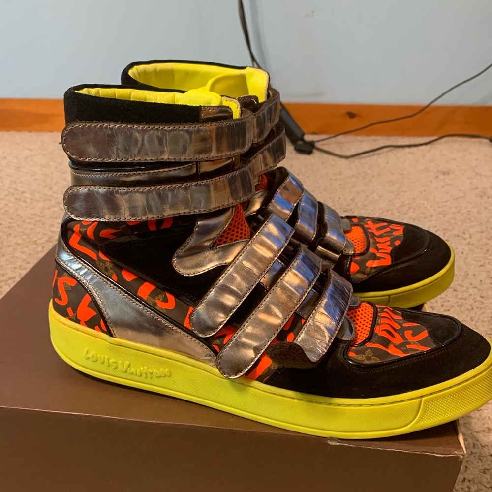Louis Vuitton x Stephen sprouse graffiti high tops